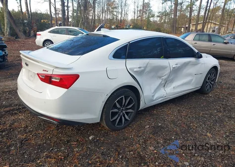 2021 Chevrolet Malibu Fwd Rs from USA, damaged, VIN 1G1ZG5ST1MF037996